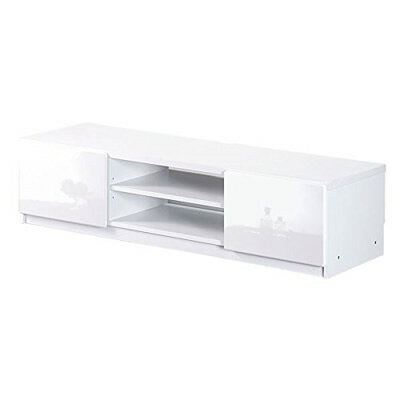 テレビ台 ローボード 背面収納 TVボード 〔ロビン〕 幅120cm テレビボード マストバイ M0600001-WH ホワイト 【送料無料】【KK9N0D18P】