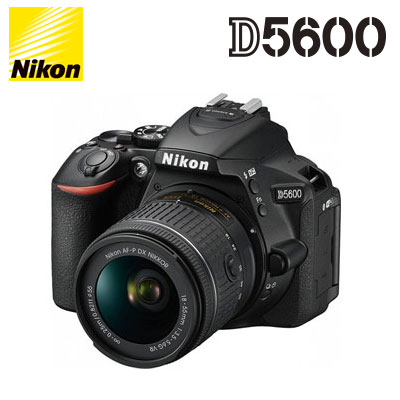 【即納】ニコン デジタル一眼レフカメラ D5600 Nikon 18-55 VR レンズキット D5600-18-55-VR-BK 【送料無料】【KK9N0D18P】