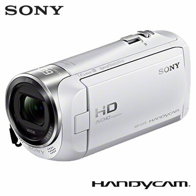 【即納】ソニー ビデオカメラ ハンディカム 32GB HDR-CX470-W ホワイト 【送料無料】【KK9N0D18P】
