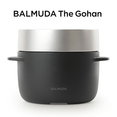 【即納】バルミューダ 3合炊き 電気炊飯器 BALMUDA The Gohan バルミューダ ザ・ゴハン K03A-BK ブラック【送料無料】【KK9N0D18P】