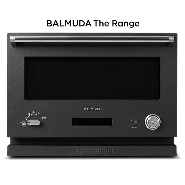 バルミューダ オーブンレンジ BALMUDA The Range K04A-BK ブラック 18L【送料無料】【KK9N0D18P】