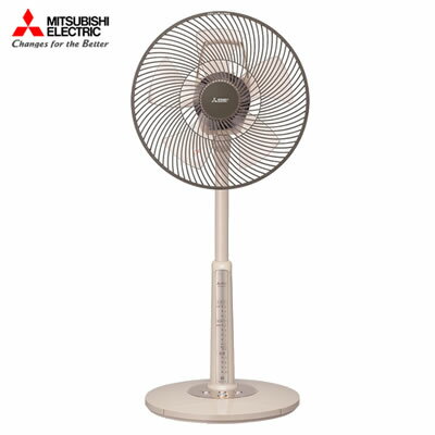 【最大1200円OFFクーポン配布中！〜12/7(金)9:59迄】三菱 扇風機 30cm リビング扇 リモコンタイプ R30J-RV-T ココアベージュ【送料無料】【KK9N0D18P】