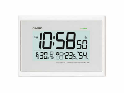 Other - カシオ 時計 壁掛け時計 電波時計 IDL-100J-7JF CASIO【送料無料】【KK9N0D18P】