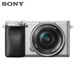 ソニー デジタル一眼カメラ α6400 パワーズームレンズキット ILCE-6400L-S シルバー SONY【送料無料】【KK9N0D18P】