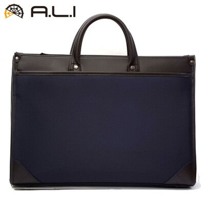 A.L.I ビジネスバッグ ビジネスカジュアル RAMBLE AD-3133-NV ネイビー【送料無料】【KK9N0D18P】