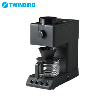 ツインバード 全自動コーヒーメーカー CM-D457B ブラ