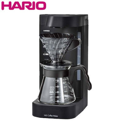 ハリオ コーヒーメーカー V60珈琲王2 EVCM2-5TB 透明ブラック HARIO【送料無料】【KK9N0D18P】