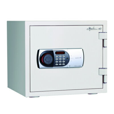 【最大1000円OFFクーポン！12月11日1:59まで】ディプロマット デジタルテンキー式 耐火・耐水 金庫 (EDL88) 60分耐火 内容量19L 警報アラーム付 119EN88WR オフホワイト【送料無料】【KK9N0D18P】