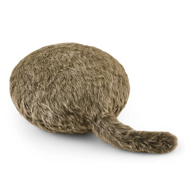 ユカイ工学 しっぽのついたクッション型セラピーロボット Qoobo クーボ YE-QB001B フレンチブラウン【..