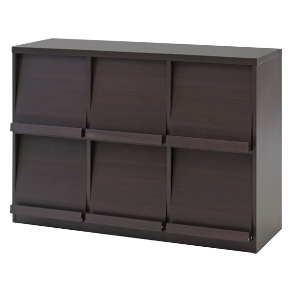 不二貿易 レガール ディスプレイラック 120幅 RG-1285DP T fj-86047 ダークブラウン【送料無料】【KK9N0D18P】