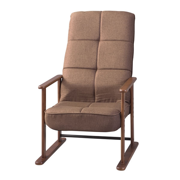 東谷 ROOM ESSENCE フロアチェア 高座椅子M LSS-35BR ブラウン【送料無料】【KK9N0D18P】