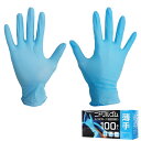 【最大1000円OFFクーポン!6月11日1:59まで】正規販売店 【100枚×3セット】ディックコーポレーション ニトリルゴムディスポグローブ ブルー Sサイズ AC-011-S-3set【送料無料】【KK9N0D18P】(3)