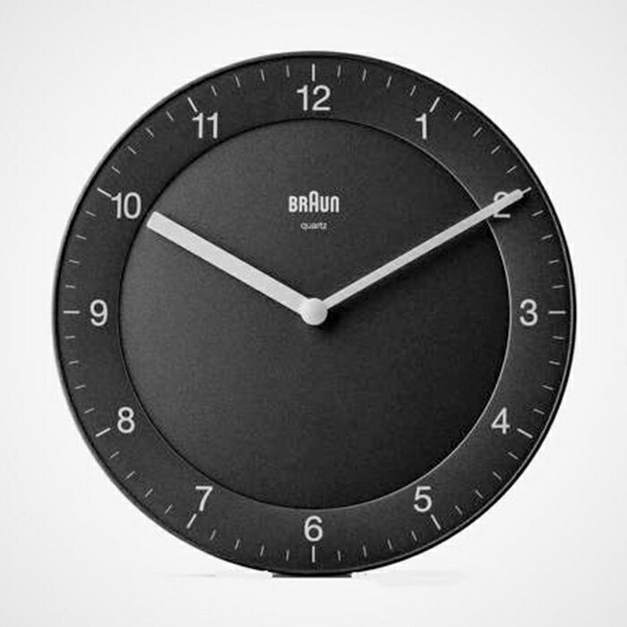 ブラウン クロック 壁掛け時計 Wall Clock BC06B アナログ ウォールクロック BRAUN【送料無料】【KK9N0D18P】