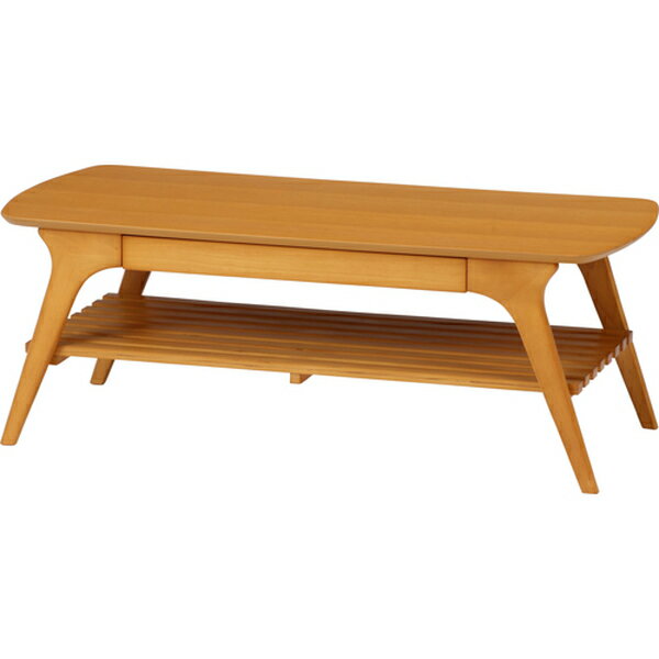 引出し付きセンターテーブル NA fj-98071 ナチュラル 不二貿易【送料無料】【KK9N0D18P】