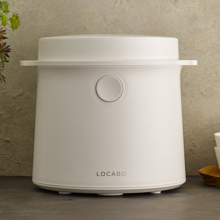 【即納】forty-four 糖質カット炊飯器 LOCABO JM-C20E-W 白 糖質カット2合炊き 通常5合炊き【送料無料】【KK9N0D18P】のサムネイル