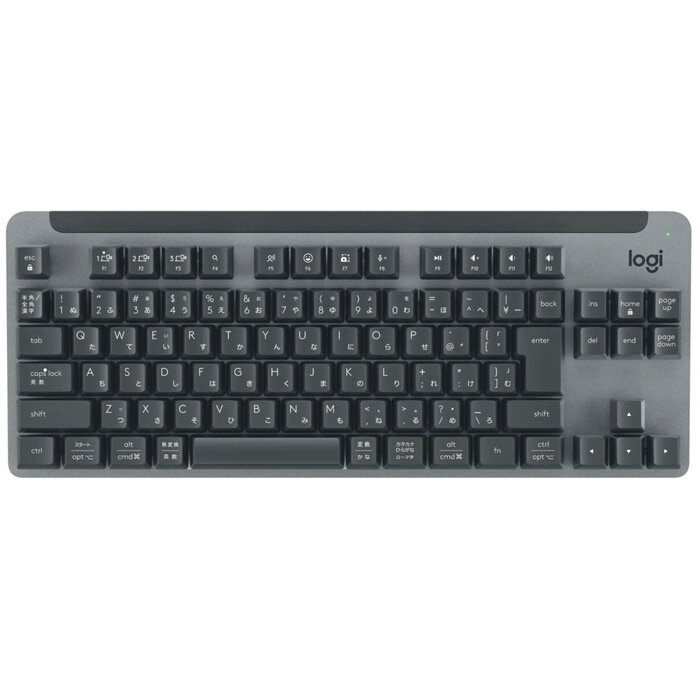 ロジクール SIGNATURE K855 ワイヤレス メカニカルTKL キーボード 赤軸 リニア K855GR グラファイト【送料無料】【KK9N0D18P】