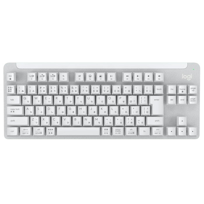 ロジクール SIGNATURE K855 ワイヤレス メカニカルTKL キーボード 赤軸 リニア K855OW オフホワイト【送料無料】【KK9N0D18P】