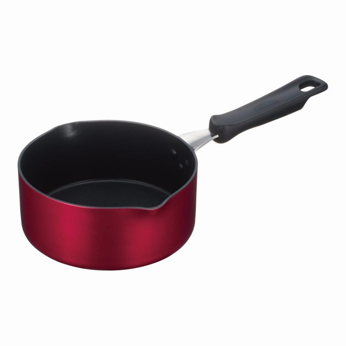 サーモス デュラブルシリーズ クックパン KNA 16cm IH対応 KNA-016S-R レッド THERMOS【送料無料】【KK..