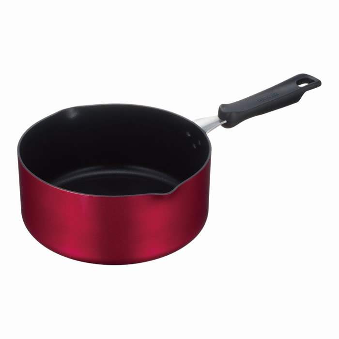 サーモス デュラブルシリーズ クックパン KNA 20cm IH対応 KNA-020S-R レッド THERMOS【送料無料】【KK9N0D18P】