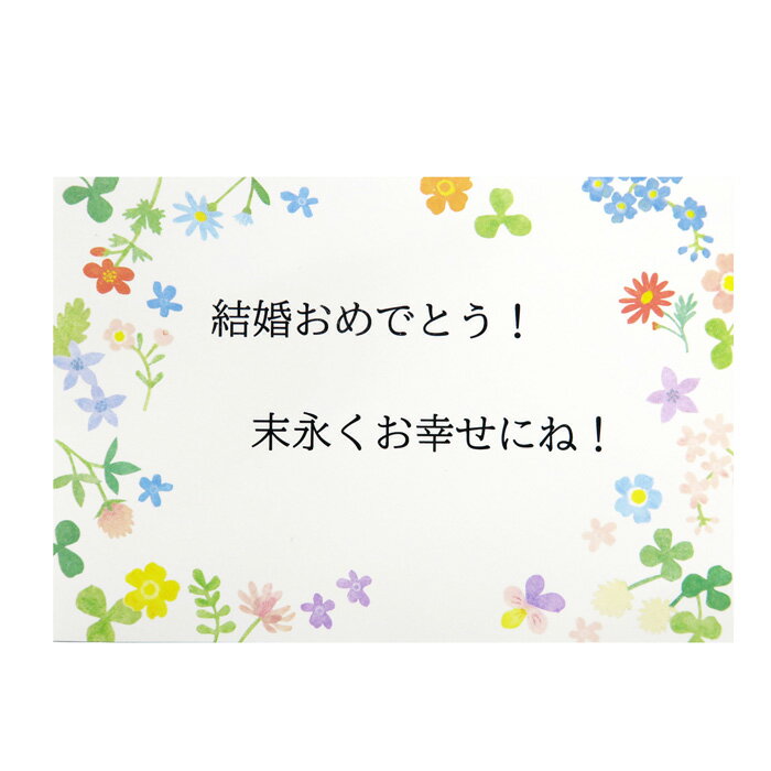 メッセージカード添付　※ご注文時に備考欄へ【メッセージ内容】をご入力下さい。 MESSAGE-01【KK9N0D18P】