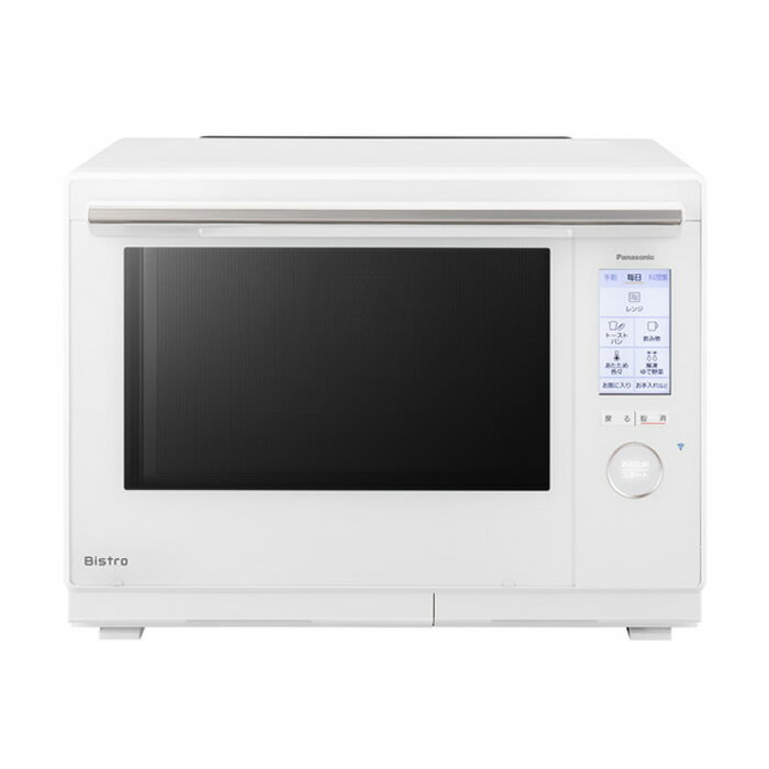 パナソニック 30L スチームオーブンレンジ ビストロ NE-UBS10A-W ホワイト【送料無料】【KK9N0D18P】