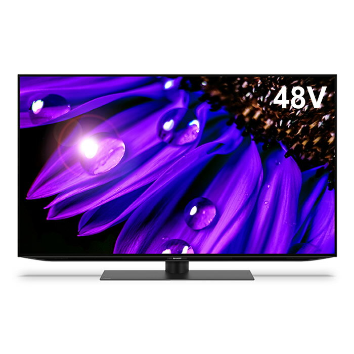 㡼 48V 4KͭELƥ AQUOS OLED EQ2饤  4T-C48EQ2 Google TV SHARP̵ۡKK9N0D18P