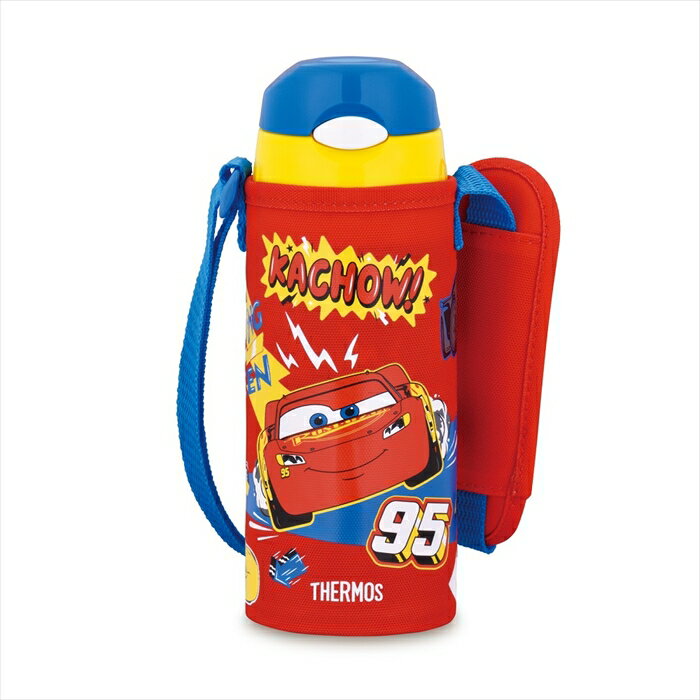 サーモス 0.4L 水筒 真空断熱ストローボトル FHL-403FDS-R カーズ レッド 保冷専用【送料無料】【KK9N0D18P】