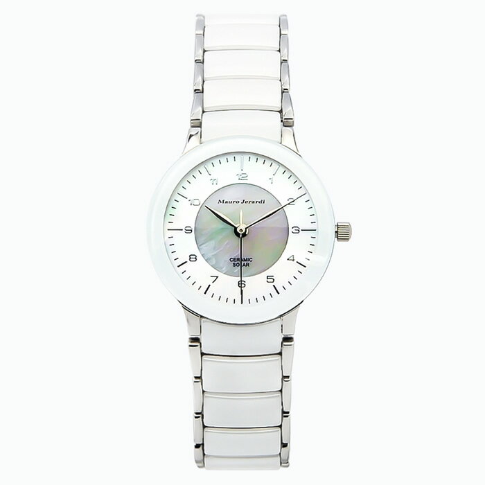 マウロジェラルディ 腕時計 ソーラー セラミック MJ044-3【送料無料】【KK9N0D18P】