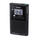 東芝 LEDライト付きポケットラジオ TY-SCR5-K ブラック【送料無料】【KK9N0D18P】