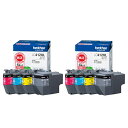 【2個セット】ブラザー 純正品 インクカートリッジ lc412xl-4pk BK/C/M/Y 大容量4色パック×2個セット LC412XL-4PK-2SET B...