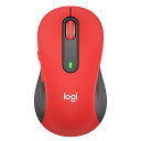 ロジクール マウス ワイヤレス M650 Signature Mサイズ ワイヤレスマウス logicool M650MRD レッド bluetooth ブルートゥース 無線 bluetoothマウス パソコン【送料無料】【KK9N0D18P】