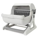 SunRuck 半自動 猫用トイレ 猫トイレ SR-ACT01-GY グレー 猫 トイレ サンルック【送料無料】【KK9N0D18P】