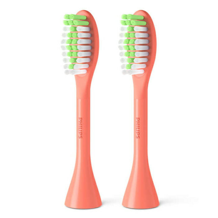 フィリップス 替えブラシ BH1022/01 サンゴ Philips One 専用替えブラシセット 2本 BH1022-01 Philips One by Sonicare【送料無料】【K..