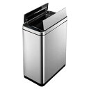 EKO センサー式 ゴミ箱 20L 乾電池式 インナーボックス付き デラックスファントム 20リットル EK9287MT-20L シルバー 自動開閉ゴミ箱 手をかざす 自動ゴミ箱 ふた付き ダストボックス おしゃれ【送料無料】【KK9N0D18P】