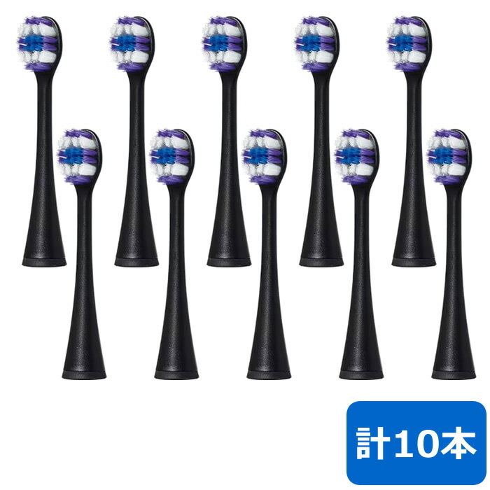パナソニック ドルツ専用 替えブラシ トータルケアブラシ 2本入×5セット 計10本 EW0810-K-5SET 黒 【メール便】 歯ぐきケア 歯垢除去 ステイ...