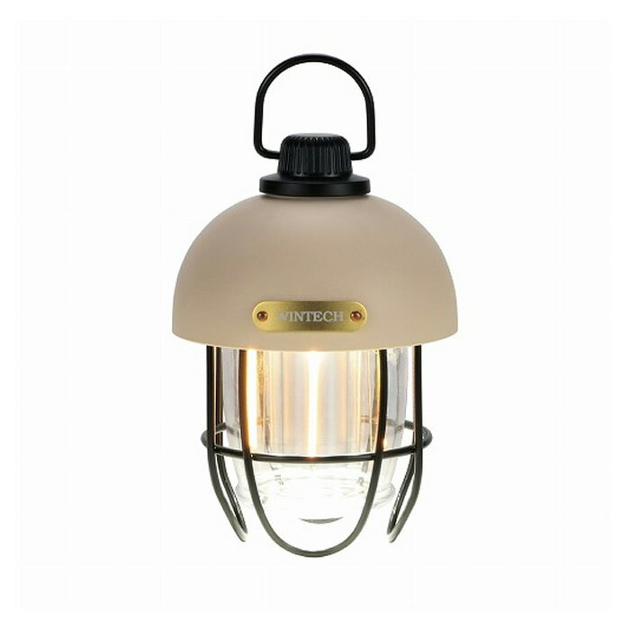 WINTECH キャンピングLEDランタン 充電池式 KCL-334R ウォームホワイトキャンプ 充電式 充電式ランタン..