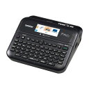 ブラザー カラー液晶搭載 ラベルライター P-touch ピータッチ PT-D610BT キーボードモデル 3.5mm~24mm幅/TZeテープ ラベルプリンタ...