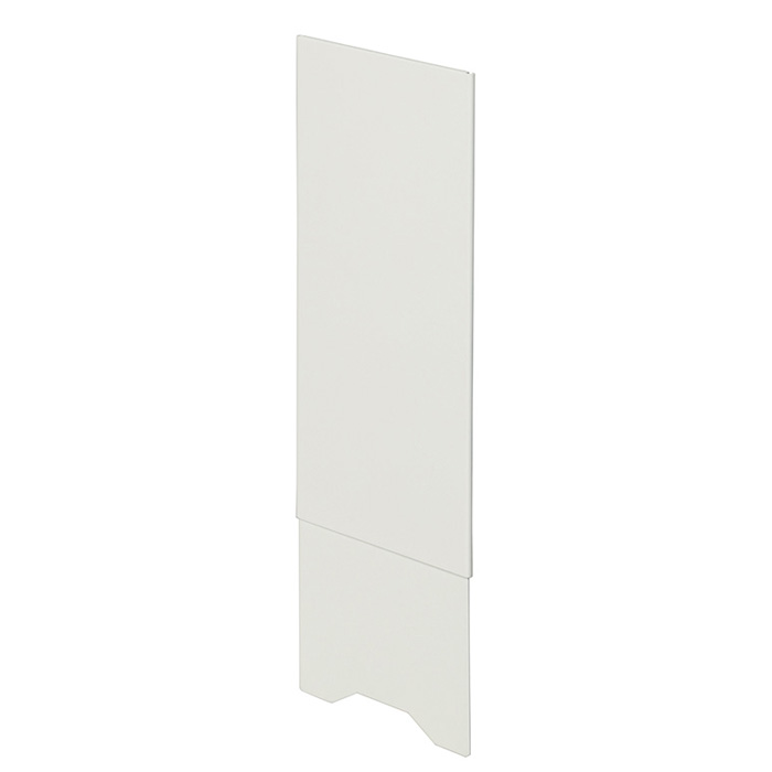 金属制  - WALLテレビ台 V2 CASTER対応 スライド式バックパネル ロータイプ用 追加オプション WL6P75-SW サテンホワイト 白 マストバイ 部品パーツ ケーブル収納 ケーブル隠し コード収納 コード隠し 背面隠し おしゃれ WALLオプション 【送料無料】【KK9N0D18P】