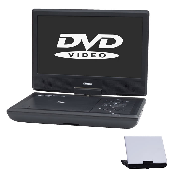 【即納】ダイニチ電子 Wizz 10.1インチ ポータブルDVDプレーヤー WPD-S1001 ポータブル DVDプレーヤー DVD【送料無料】【KK9N0D18P】