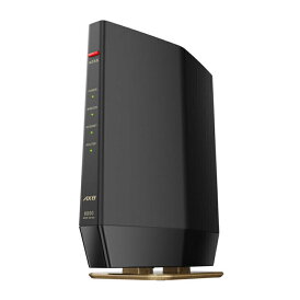 【即納】バッファロー Wi-Fi 6対応 ルーター プレミアムモデル 4803+1147 BUFFALO WSR-6000AX8P-MB マットブラック Wi-Fiルーター ビームフォーミング IPv6 8ストリーム WPA3 無線LAN【送料無料】【KK9N0D18P】