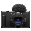 【即納】ソニー デジタルカメラ VLOGCAM ZV-1 II ボディ 18-50mmワイドズームレンズ搭載 ZV-1M2-B ブラック SONY レンズ一体型デジタルカメラ Vlog用カメラ【送料無料】【KK9N0D18P】