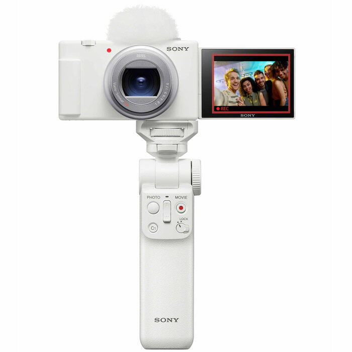 ˡ ǥ륫 VLOGCAM ZV-1 II 18-50mm磻ɥ 塼ƥ󥰥åץå ZV-1M2G-W ۥ磻 SONY 󥺰ηǥ륫 Vlogѥ̵ۡKK9N0D18P