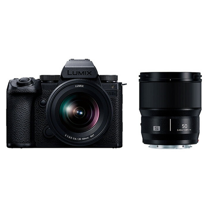 ѥʥ˥å ߥ顼쥹㥫 ߥå LUMIX S5IIX ֥󥺥å DC-S5M2XW ֥å Panasonic ǥ㥫 ɸॺ󥺡ñ󥺥å 2,420 L-Mount DC-S5M2XW-K̵ۡKK9N0D18P