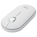 ロジクール 静音 薄型 ワイヤレスマウス Logicool PEBBLE MOUSE 2 M350SOW オフホワイト Bluetoothマウス おしゃれ 可愛い かわいいマウス Easy Switch機能搭載 Logi Bolt対応 スリム コンパクト【送料無料】【KK9N0D18P】