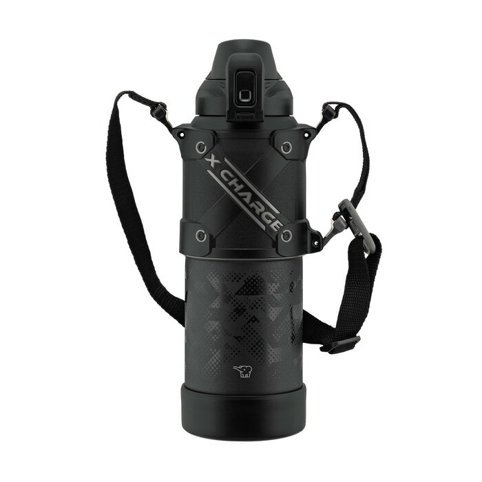 象印 1.0L（1000ml） 水筒 クールボトル 保冷専用 シームレスせん スポーツドリンク対応 SD-HB10-BA ブラック 本体丸洗い スポーツ サッカー 野球 丈夫 子供 部活【送料無料】【KK9N0D18P】のサムネイル