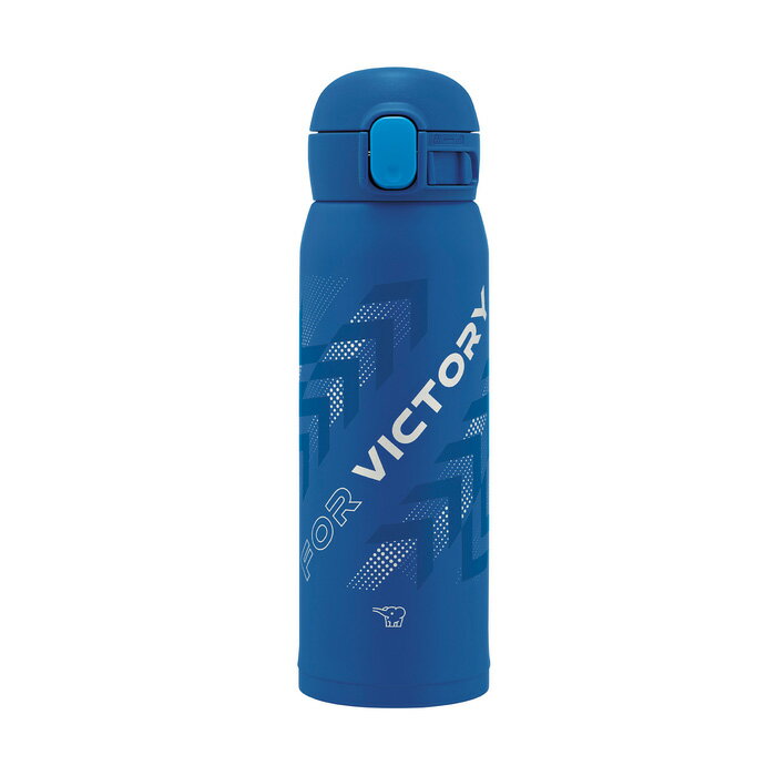 象印 0.48L（480ml） 水筒 シームレスせん 保冷 保温 ワンタッチ スポーツドリンク対応 SM-WM48-AA ブルー 子供 小学生 かっこいい 男の子【送料無料】【KK9N0D18P】