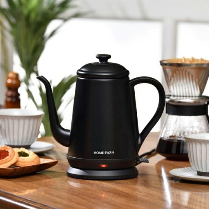 樂天商城 - 【最大2500円OFFクーポン配布中!5月29日10時まで】HOME SWAN 電気ケトル 1.0L ドリップタイプ ステンレス電気ドリップケトル SSK-10-B 1000ml 新津興器【送料無料】【KK9N0D18P】