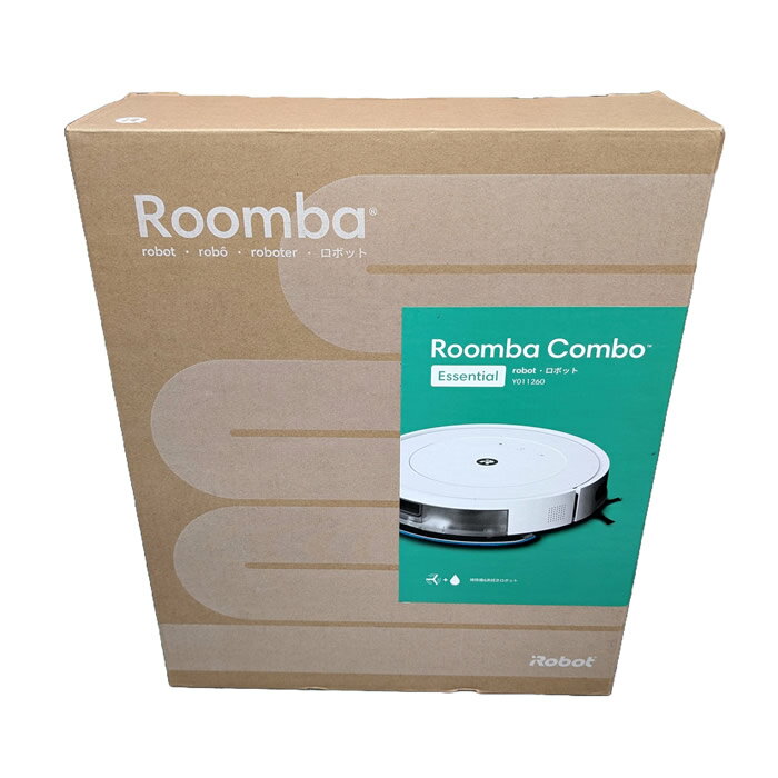 アイロボット ルンバ コンボ Essential robot ロボット掃除機 Roomba Combo Essential robot Y011260 ホワイト コンボ エッセンシャル ロボット お掃除ロボット 掃除ロボット 床拭き 拭き掃除 水拭き irobot【送料無料】【KK9N0D18P】