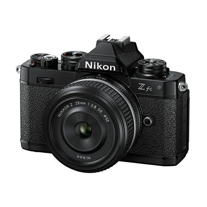 乐天商城 - 【最大2500円OFFクーポン配布中!5月29日10時まで】ニコン ミラーレスカメラ Z fc 28mm f/2.8 Special Edition キット ZFCLK28SE-BK ブラック ミラーレス一眼カメラ Zfcレンズキット デジタルカメラ デジカメ Nikon【送料無料】【KK9N0D18P】