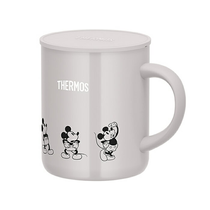 サーモス 真空断熱マグカップ JDG-351DS-WBE ホワイトベージュ ミッキー 350ml Disney ステンレス製魔..